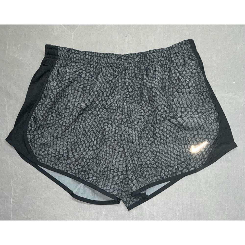 Nike Dri‑FIT Tempo Running Shorts Womens Large Animal Print Lined
